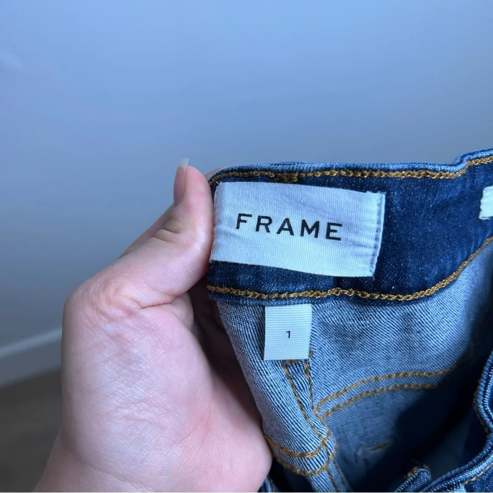FRAME Denim Le One Skinny Jean High Rise in Kodak (Fits 25-29) - Picture 8 of 11